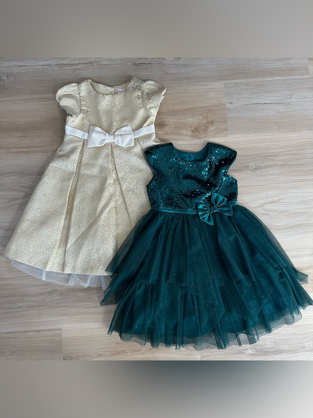 2pcs-Toddler formal dresses- Size 4T